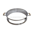 22.5-လက်မ ရေနွေးအိုးကင်အတွက် Stainless Steel Pizza Ring